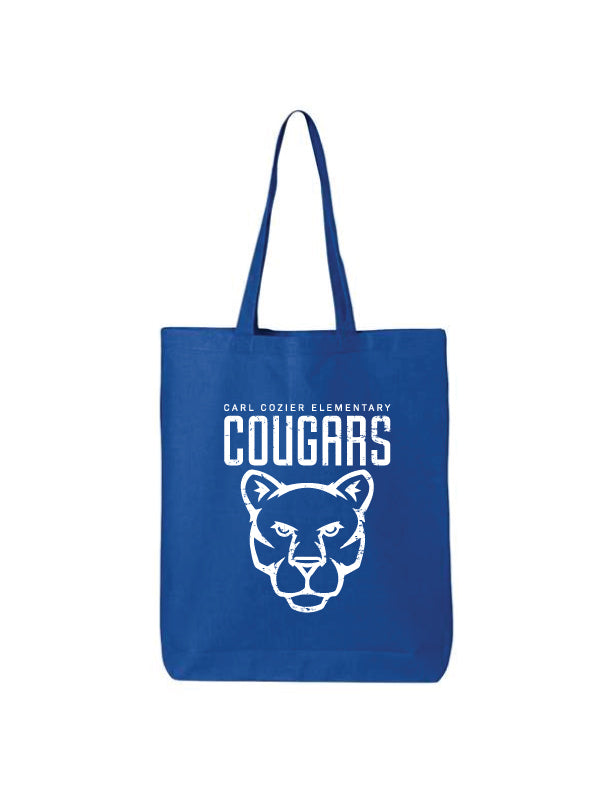 Tote Bag, Cougar Head