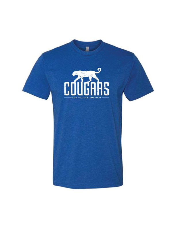 Adult T-Shirt, Walking Cougar