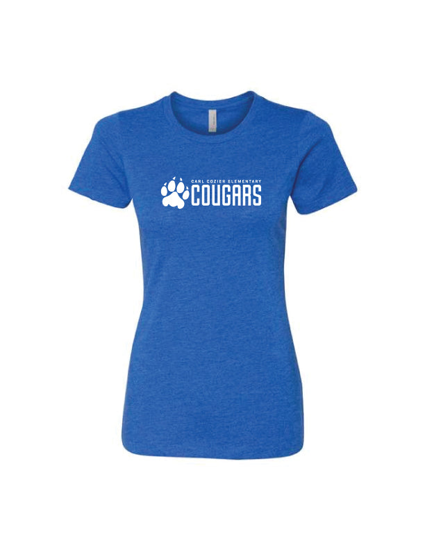 Women's T-Shirt, Cougar Paw