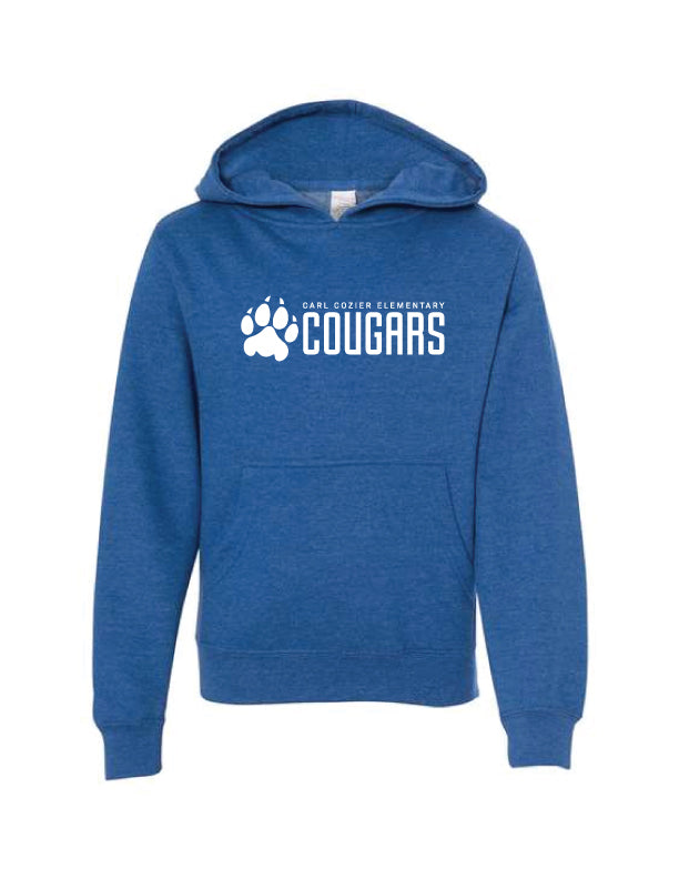 Youth Hoodie, Cougar Paw