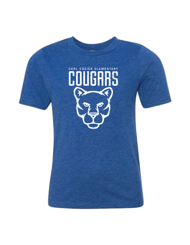 Youth T-Shirt, Cougar Head